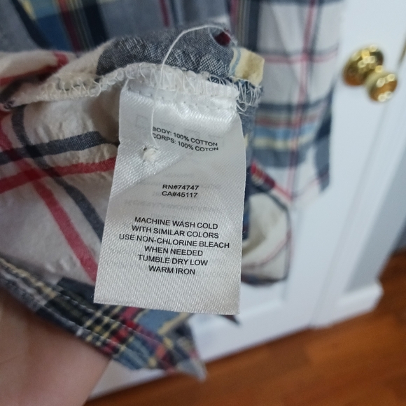 Red Head Brand Co short sleeve button front plaid shirt size 3XL - Picture 3 of 6